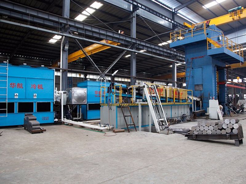 車輪鍛造碾壓復(fù)合工藝智能化流水線